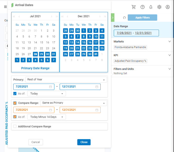 1 Pacing Settings